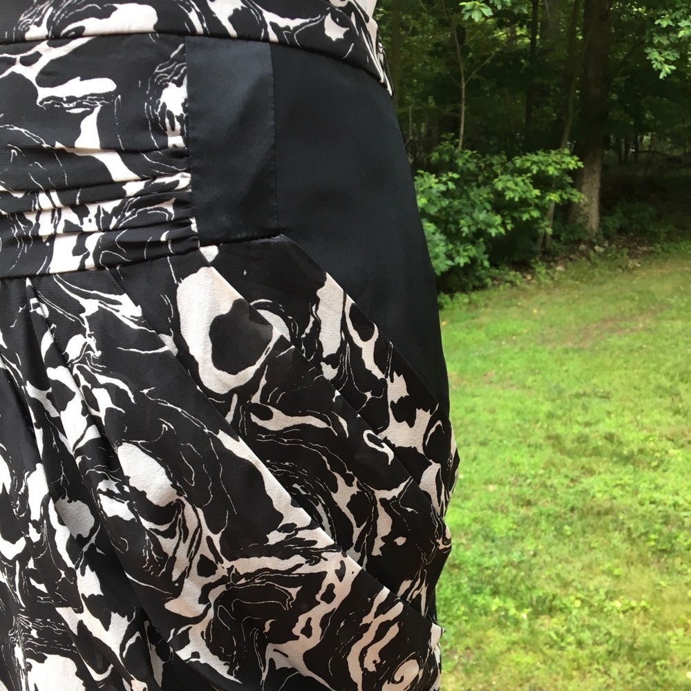 ANTHROPOLOGIE Silk “Winterbloom” Skirt - NEW - 14 - Picture 4 of 8